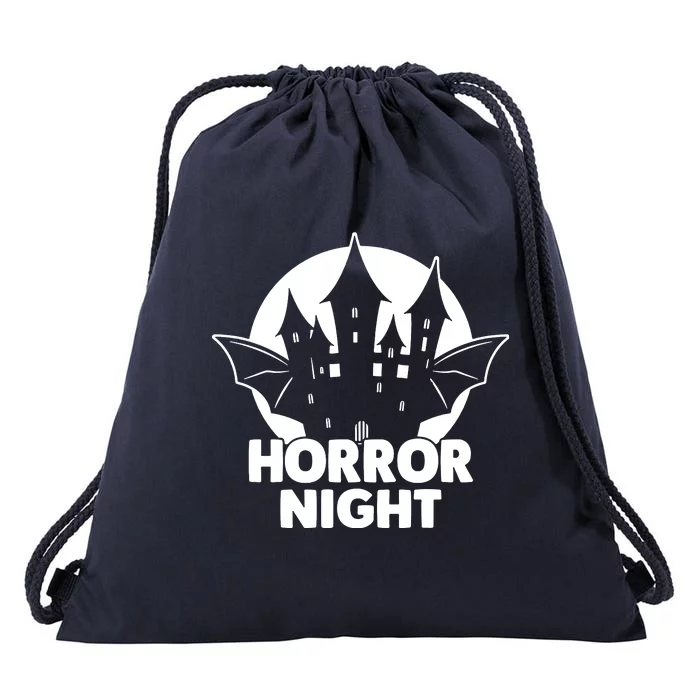 Horror Night Drawstring Bag