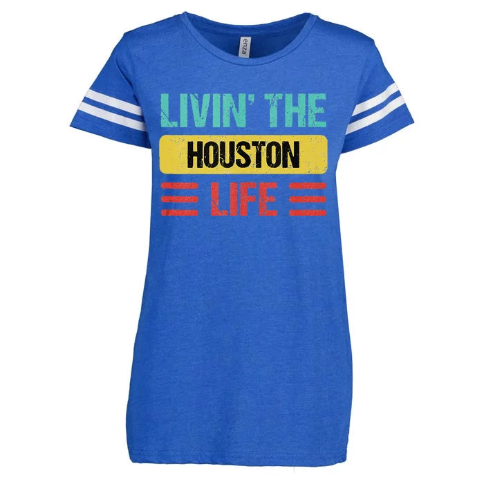 Houston Name Enza Ladies Jersey Football T-Shirt