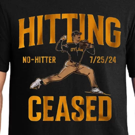 Hitting No Hitter Ceased Pajama Set