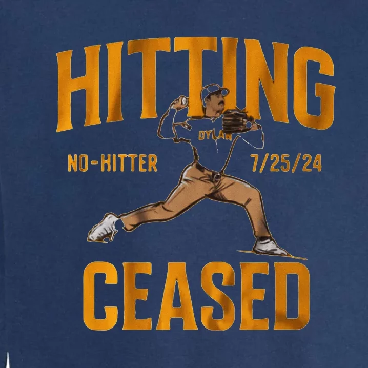 Hitting No Hitter Ceased Garment-Dyed Sweatshirt