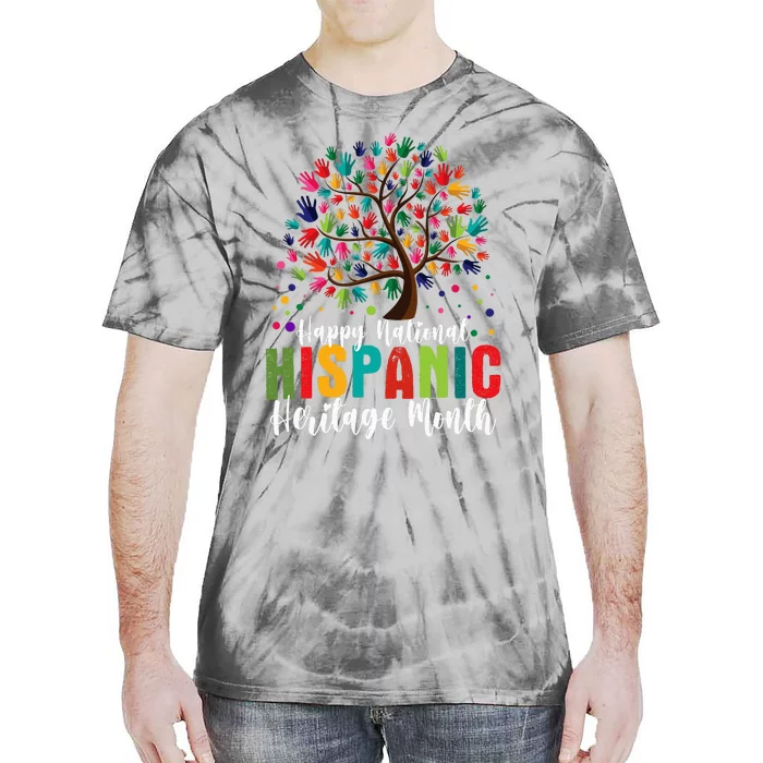 Happy National Hispanic Heritage Month Tie-Dye T-Shirt