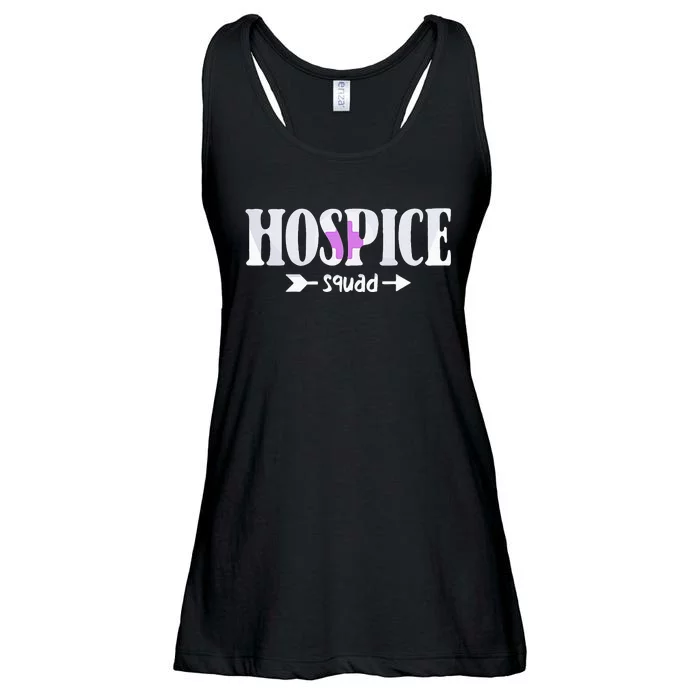 Hospice Nurse Hospice Squad Ladies Essential Flowy Tank