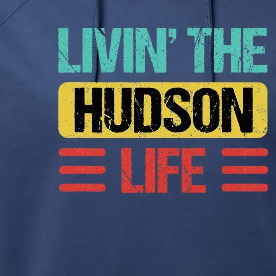 Hudson Name Performance Fleece Hoodie