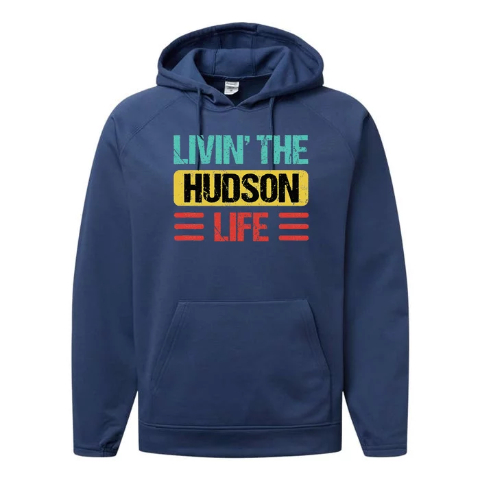 Hudson Name Performance Fleece Hoodie