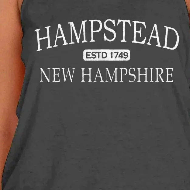 Hampstead New Hampshire Nh Women's Knotted Racerback Tank