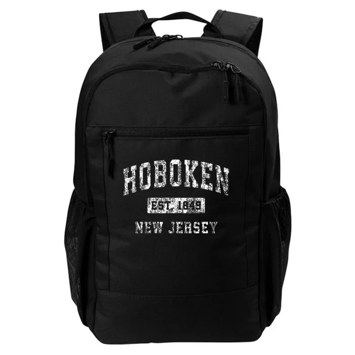 Hoboken New Jersey Nj Vintage Established Sports Daily Commute Backpack