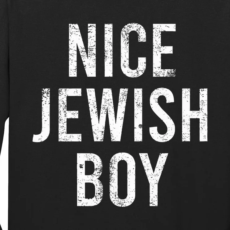 Hanukkah Nice Jewish Cool Chanukah Festival Jewish Gift Tall Long Sleeve T-Shirt