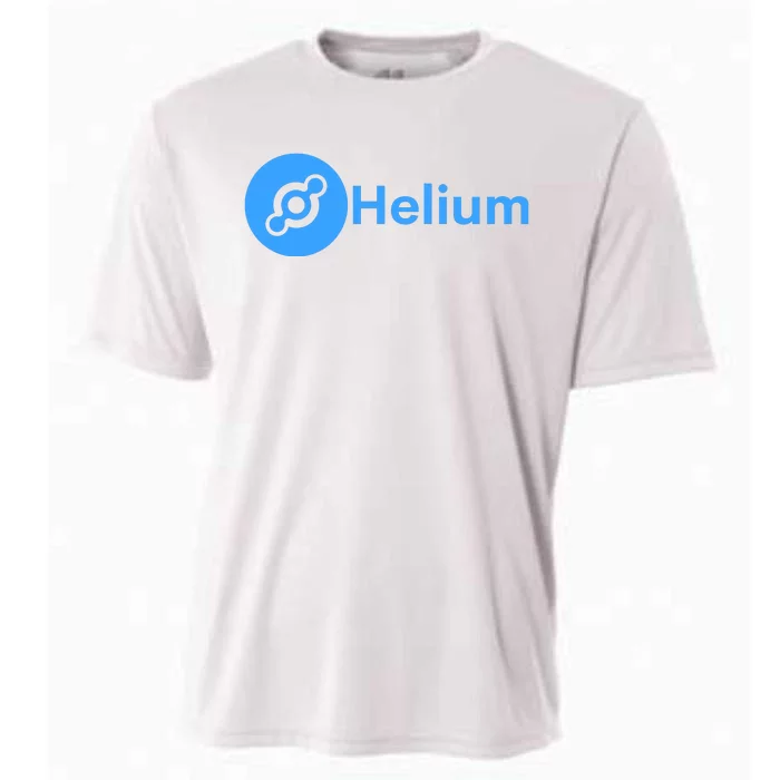 Helium Network Logo, Helium Logo, Helium Crypto, HNT Token Cooling Performance Crew T-Shirt