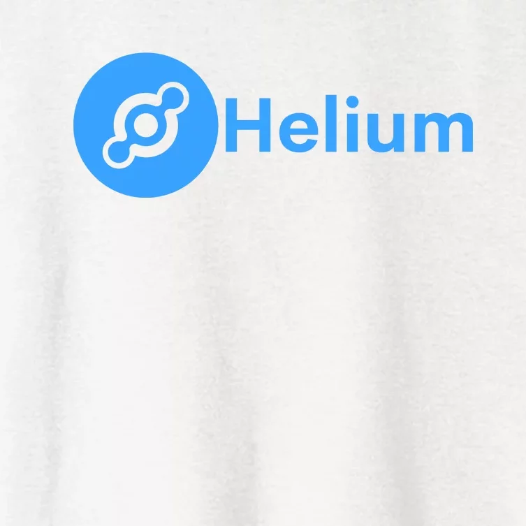 Helium Network Logo, Helium Logo, Helium Crypto, HNT Token Women's Crop Top Tee