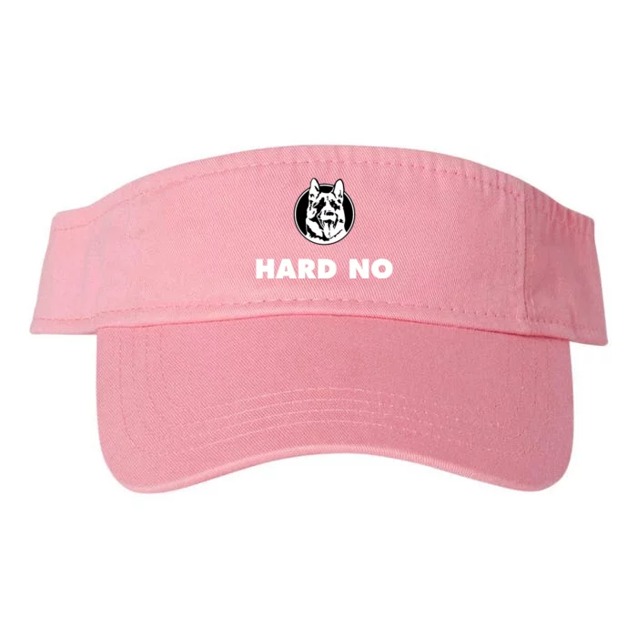 Hard No Letterkenny Logo Valucap Bio-Washed Visor