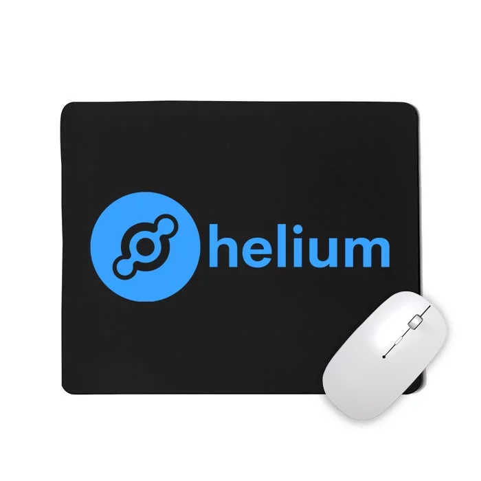 Helium Network Logo, Helium Crypto, HNT Token, Helium Logo Mousepad