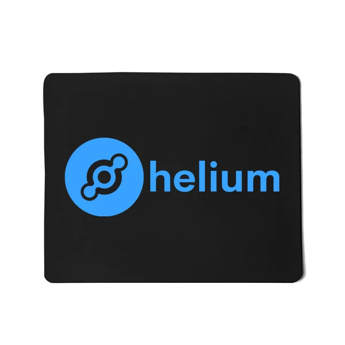 Helium Network Logo, Helium Crypto, HNT Token, Helium Logo Mousepad