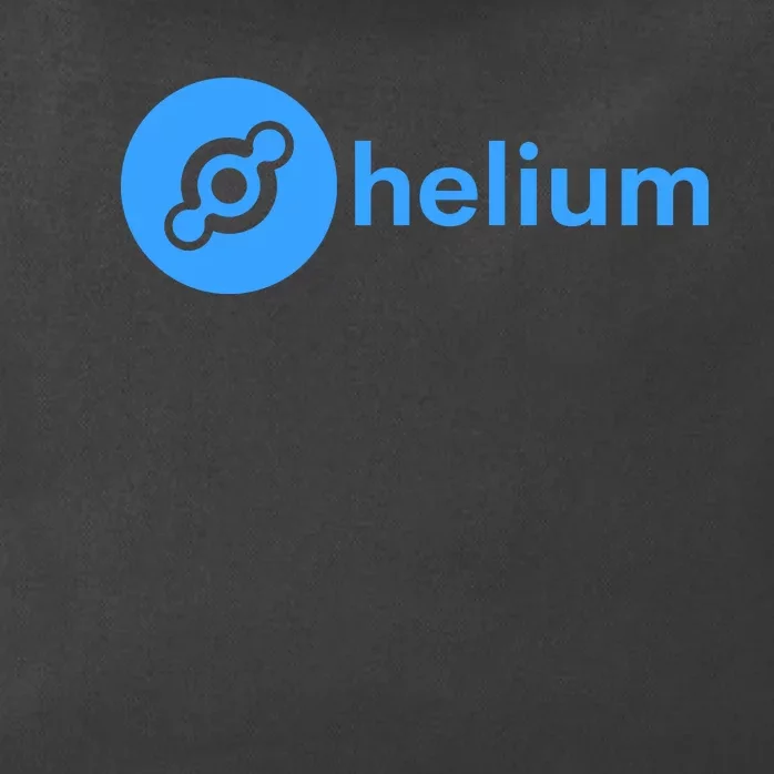 Helium Network Logo, Helium Crypto, HNT Token, Helium Logo Zip Tote Bag