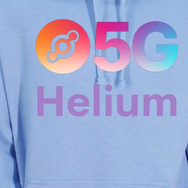 Helium Network Logo, Helium Crypto, HNT Token, Helium Logo 5G Unisex Surf Hoodie