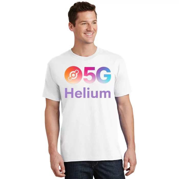 Helium Network Logo, Helium Crypto, HNT Token, Helium Logo 5G T-Shirt