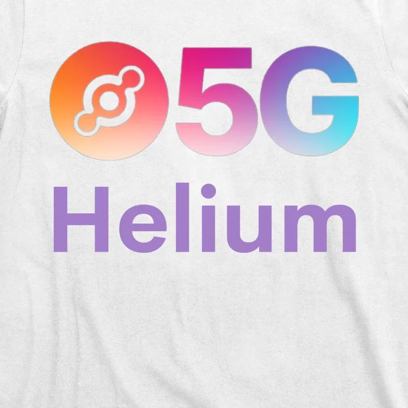 Helium Network Logo, Helium Crypto, HNT Token, Helium Logo 5G T-Shirt