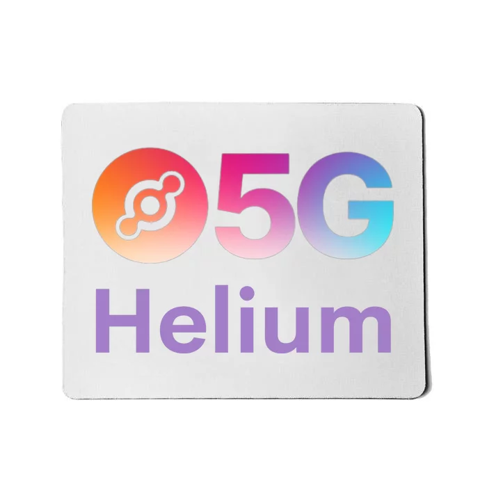 Helium Network Logo, Helium Crypto, HNT Token, Helium Logo 5G Mousepad