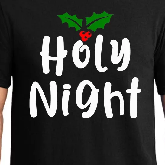 Holy Night | Merry Christmas Pajama Set