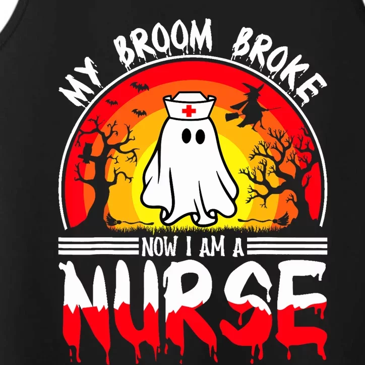 Halloween Nurse Nursing Cute Health Worker Halloween Funny Performance Tank