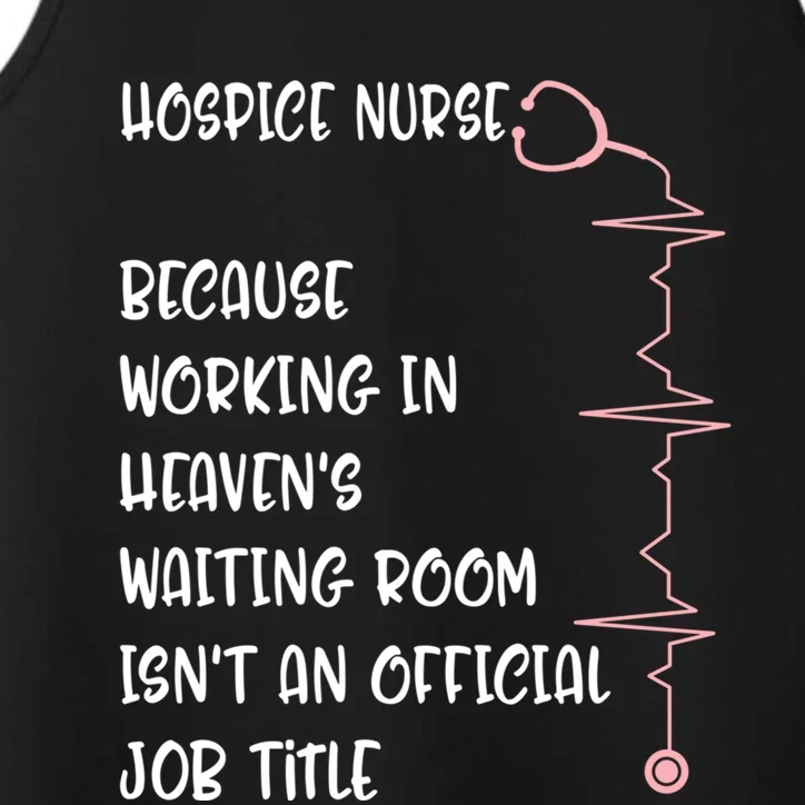 Hospice Nurse Nurses Week Work Heaven Isn't Job Rn Meaningful Gift Performance Tank