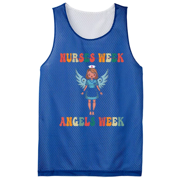 Happy National Nurses Week Funny NurseS Day Cute Cna Nurse Gift Mesh Reversible Basketball Jersey Tank