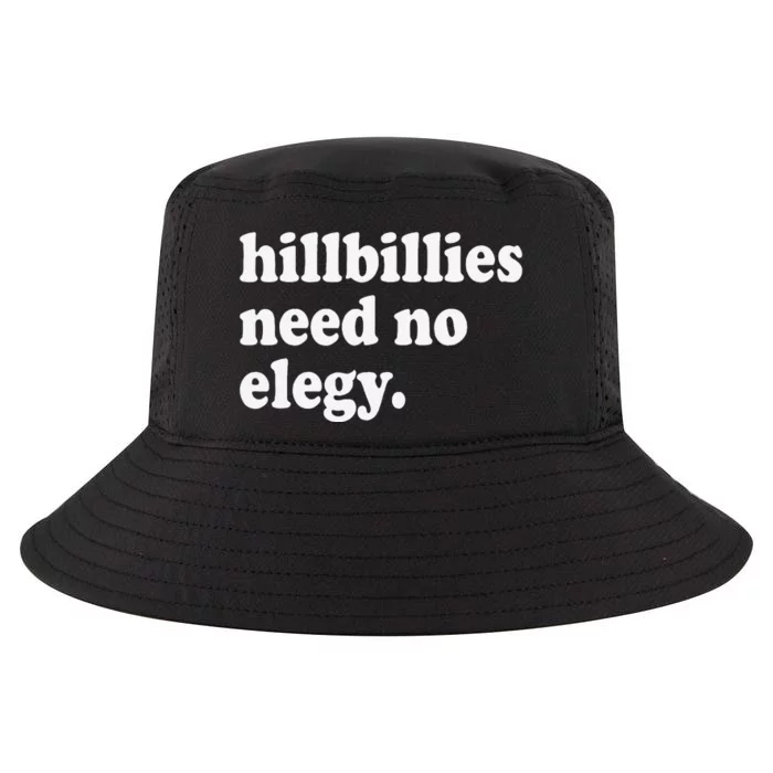 Hillbillies Need No Elegy Groovy Cool Comfort Performance Bucket Hat