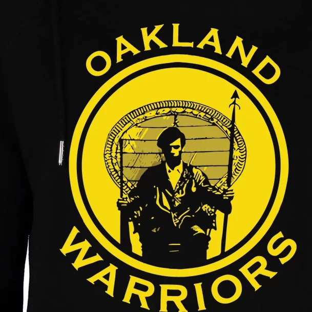 Huey Newton Oakland Warriors Womens Funnel Neck Pullover Hood