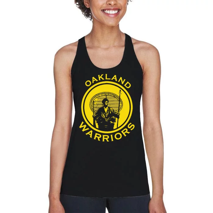 Huey Newton Oakland Warriors Women's Racerback Tank