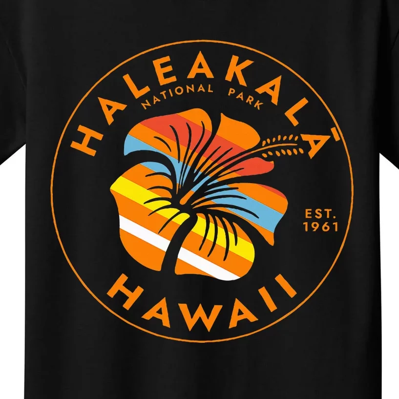 Haleakala National Park Hawaii Usa Vacation Souvenir Kids T-Shirt