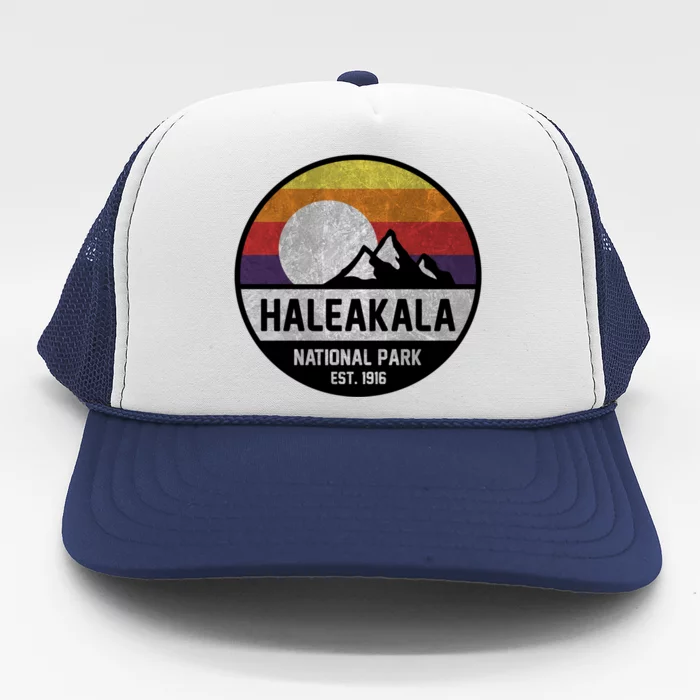 Haleakala National Park Retro Cool Gift Trucker Hat