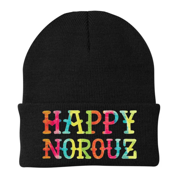 Happy Norouz Persian New Year Eyd Norooz Iran Nowruz Spring Knit Cap Winter Beanie