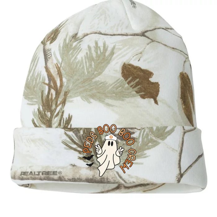 Halloween Nurse Peds Boo Boo Crew Pediatric Nurse Ghost Fall Kati - 12in Camo Beanie