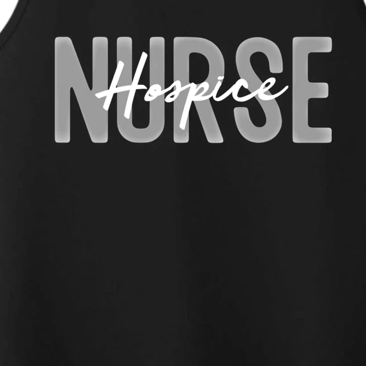 Hospice Nurse Registered Nurse Rn Emergency Room Nurse Cute Gift Performance Tank