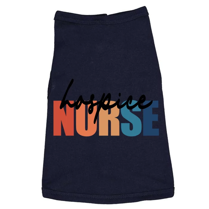 Hospice Nurse Rn Registered Nursing Nurse Life Gift Doggie Tank