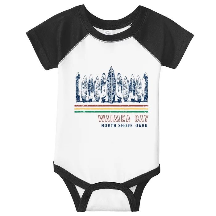 Hawaii North Shore Oahu Waimea Bay Infant Baby Jersey Bodysuit