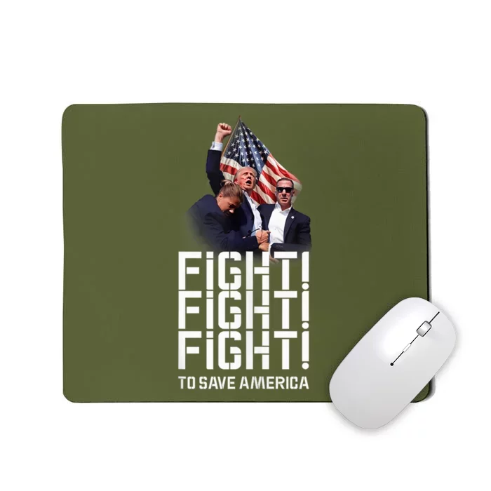 HeLl Never Stop Fight To Save America Trump Campaign 2024 Mousepad