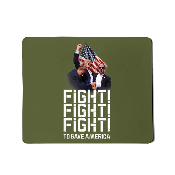 HeLl Never Stop Fight To Save America Trump Campaign 2024 Mousepad