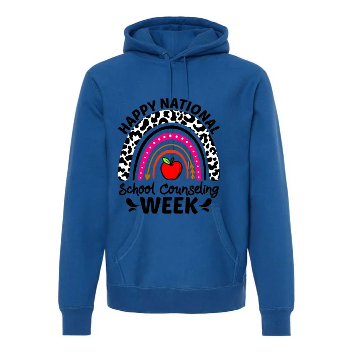 Happy National School Counseling Week Eletary Middle Gift Premium Hoodie