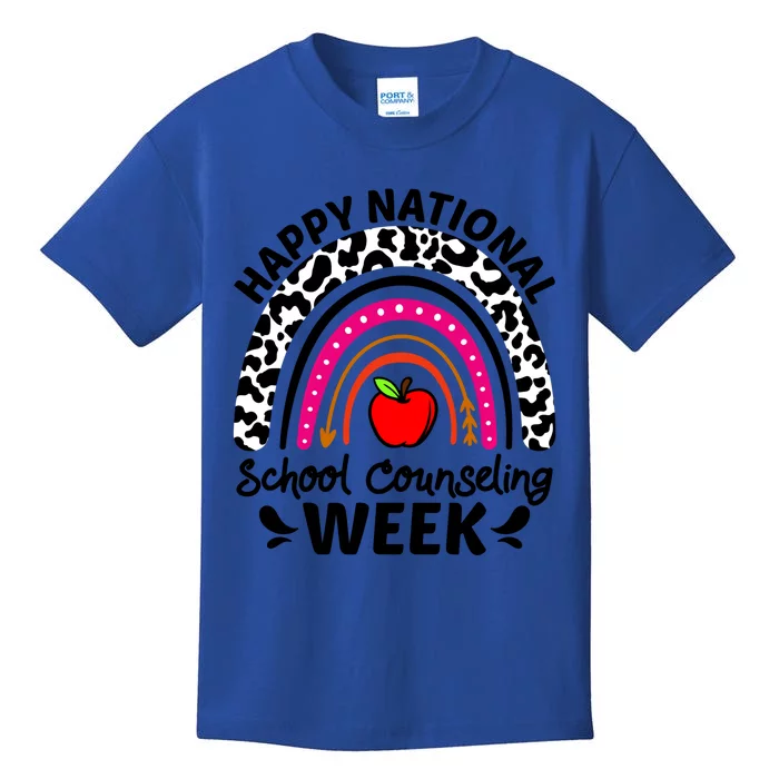 Happy National School Counseling Week Eletary Middle Gift Kids T-Shirt