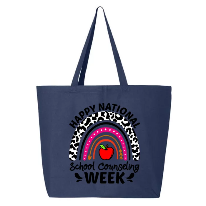 Happy National School Counseling Week Eletary Middle Gift 25L Jumbo Tote