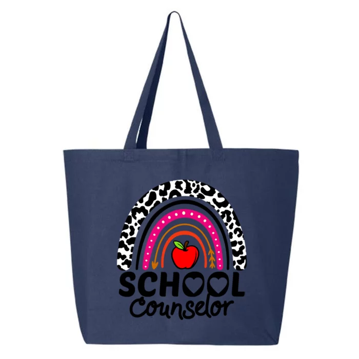 Happy National School Counseling Week Eletary Middle Fun Gift 25L Jumbo Tote