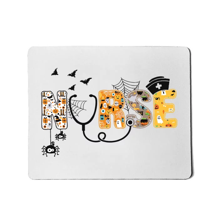 Halloween Nurse Spooky Nurse School Mousepad