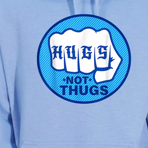 HUGS NOT THUGS Unisex Surf Hoodie