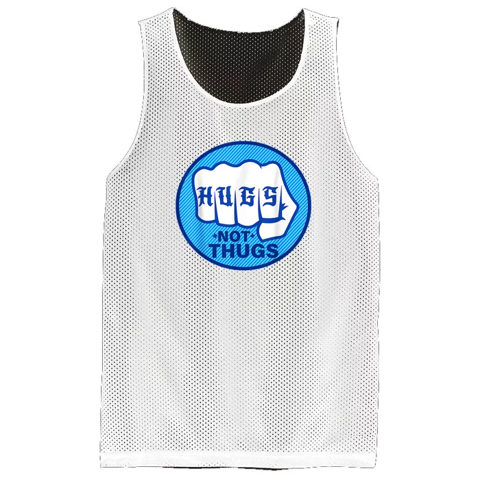 Hugs Not Thugs Trending Mesh Reversible Basketball Jersey Tank