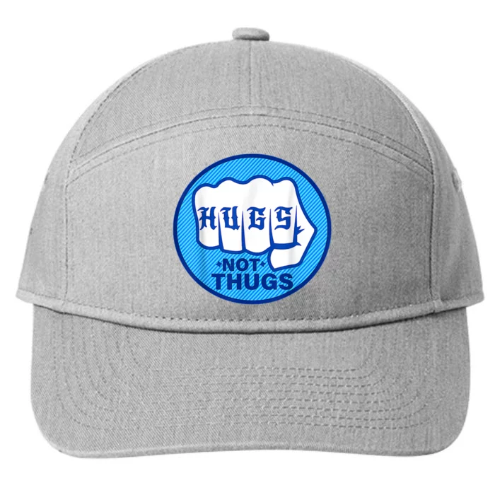 HUGS NOT THUGS Shirt Hugs Not Thugs 7-Panel Snapback Hat