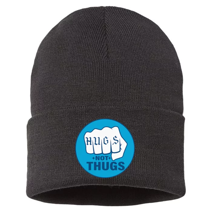 Hugs Not Thugs Sustainable Knit Beanie