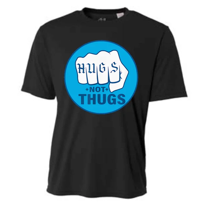 Hugs Not Thugs Cooling Performance Crew T-Shirt