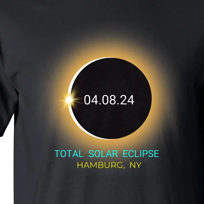 Hamburg Ny Total Solar Eclipse 040824 New York Souvenir Tall T-Shirt