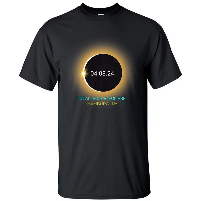 Hamburg Ny Total Solar Eclipse 040824 New York Souvenir Tall T-Shirt