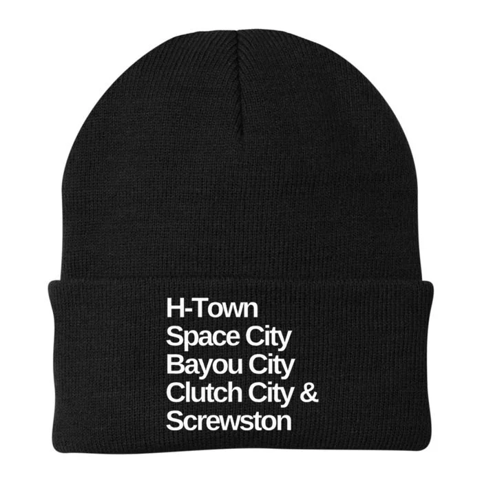 Houston Nicknames Texas Knit Cap Winter Beanie